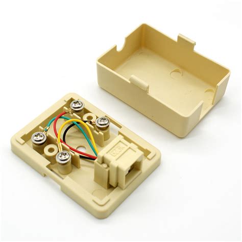 rj11 junction box|surface mounted sealed junction box.